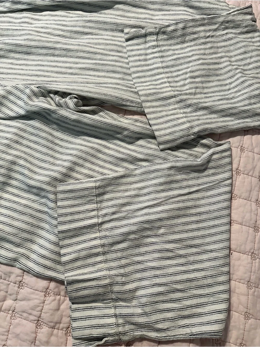 Banana Republic Linen Blend Straight Pants